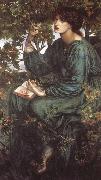 Dante Gabriel Rossetti Dagdrommen oil painting